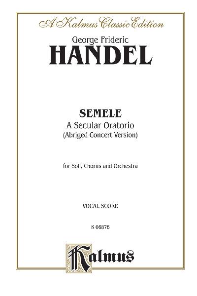 Semele 1744 Abridged Concert Version